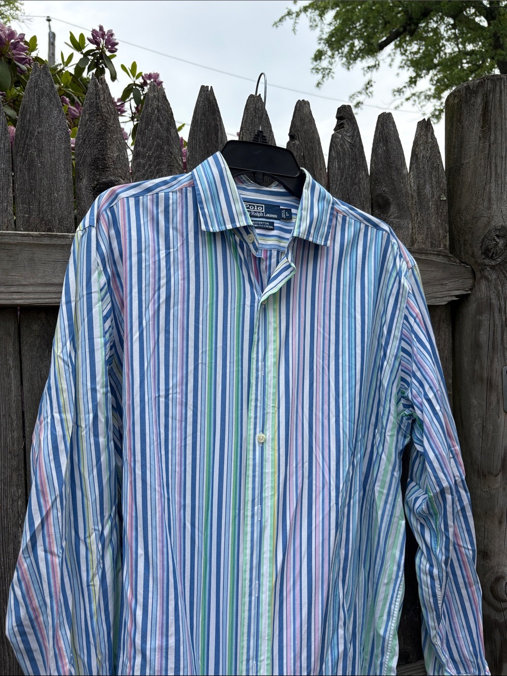 Polo Ralph Lauren large Westerton cotton dress shirt!